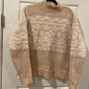 AE Fair Isle Mockneck sweater Sz XS